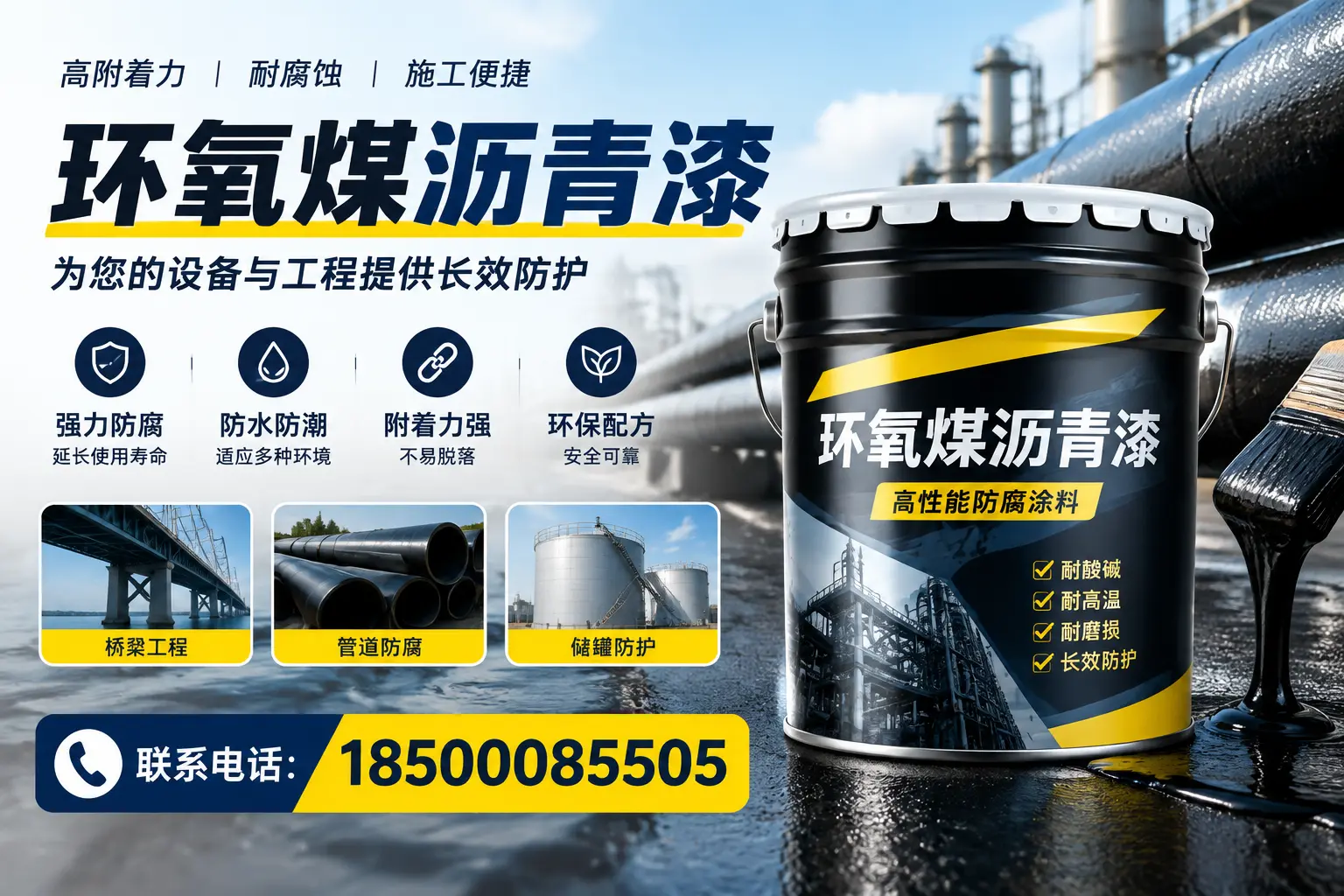 环氧煤沥青漆与其他涂料的对比分析，助力滦平企业决策